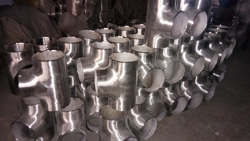 Tee - Stainless Steel 316 Seamless Tee 150Nb x Sch40 | Round Section Shape, ASTM Standard, Chemical and Physical OK