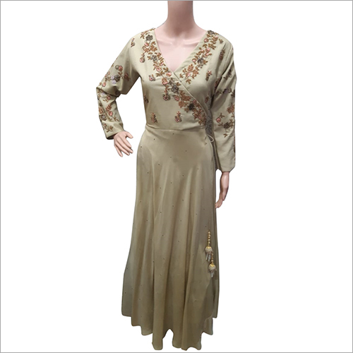 Washable Ladies Embriodered Gown