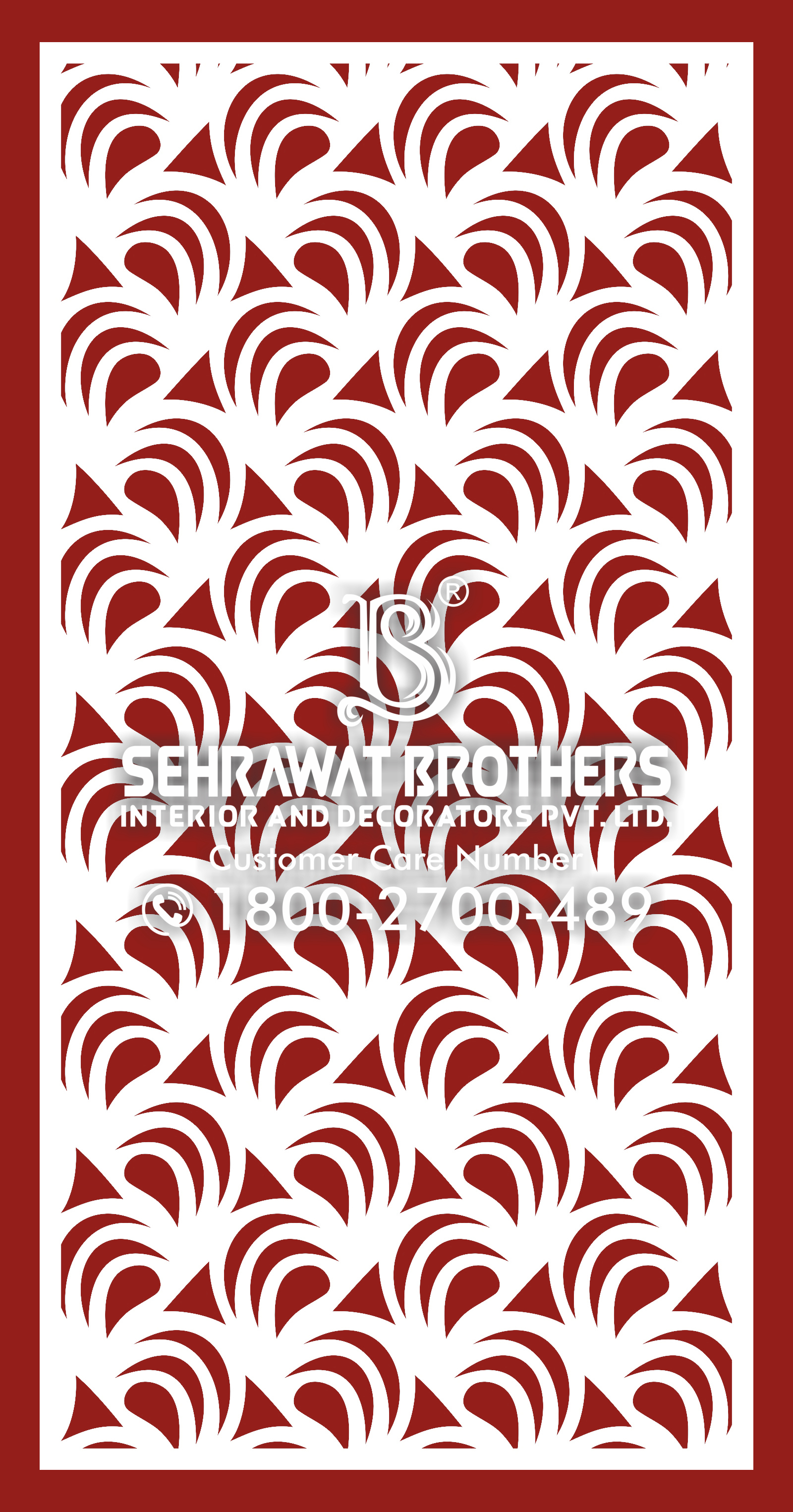 Mdf Jali - 8 X 4 Ft, White/brown/any Color | Decorative Room Partitions, Designer Roof Ceilings, Reliable & Durable Design