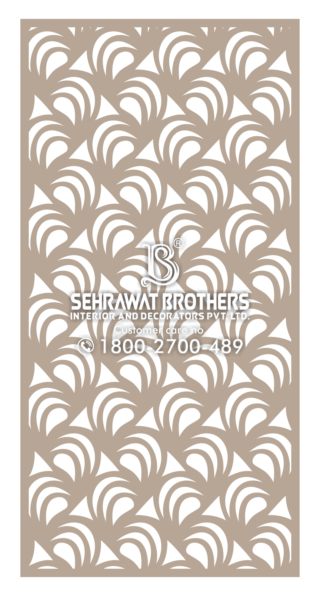 Mdf Jali - 8 X 4 Ft, White/brown/any Color | Decorative Room Partitions, Designer Roof Ceilings, Reliable & Durable Design