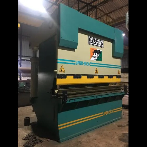 Hydraulic Press Brake Machine - MS Material, 30-60 Ton Load Capacity, 6/Min Stroke Rate, 380-440 V Voltage | Automatic Industrial Usage, 45 kg/mm2 Capacity, 50-60 Hz Frequency