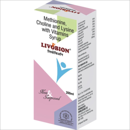 Methionine, Choline, Lysine And Vitamins Syrup