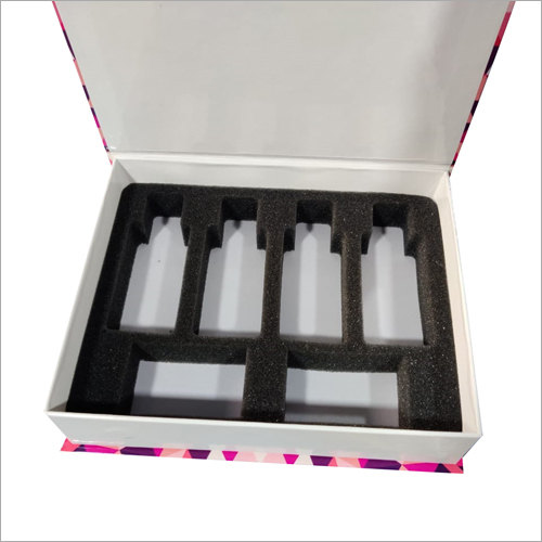 Cosmetic Packaging Box - Customizable Matte Lamination, Pink Square Design For Stylish Gift Presentation