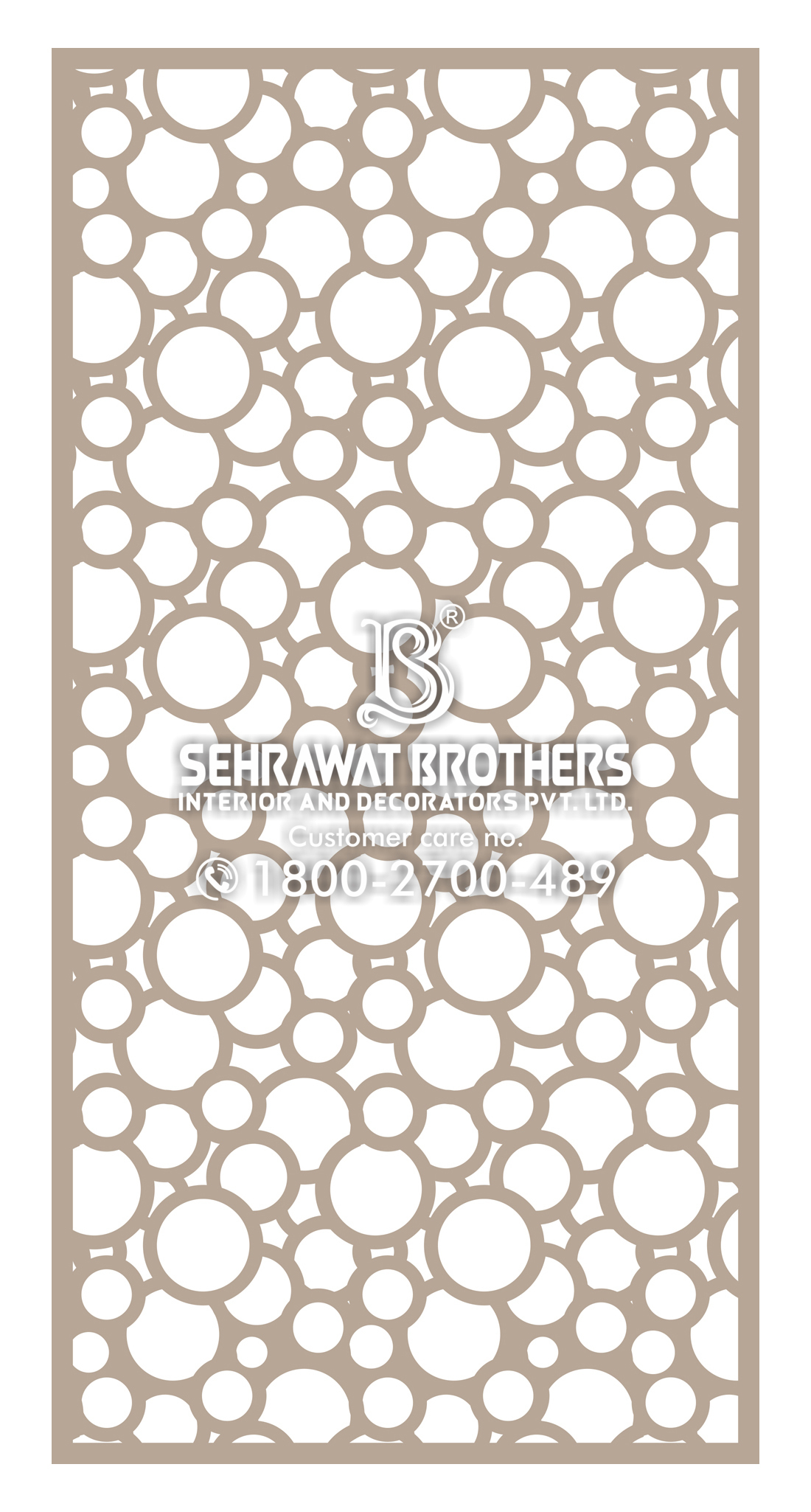 Pvc Jali - 8 X 4 Ft, 6-35 Mm Thick | 100% Waterproof, Termite-proof, Fire Retardant, Recyclable, Green Product For Decorative Partitions And Facades