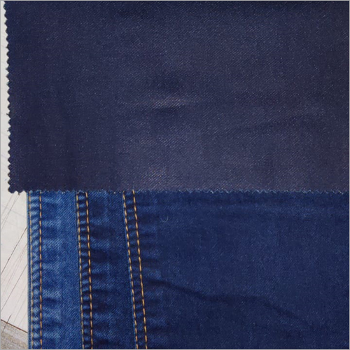 गहरा नीला स्टाइलिश बुना हुआ डेनिम फ़ैब्रिक