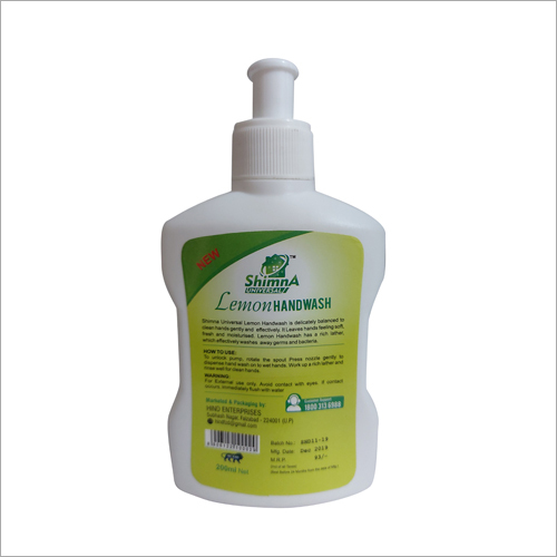 Lemon Hand Wash Size: 200 Ml
