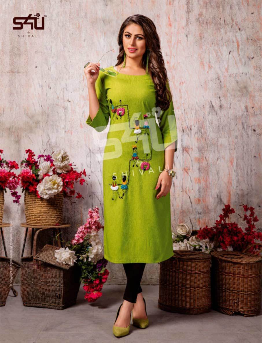 Dry Cleaning Fancy Long Kurti