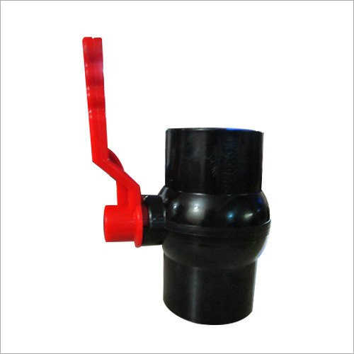 PP Ball Valve - PP & PVC Material, 1/2 inch to 4 inch Size, Gray Color | Manual Flow Control Unit for Water Pipe Fittings