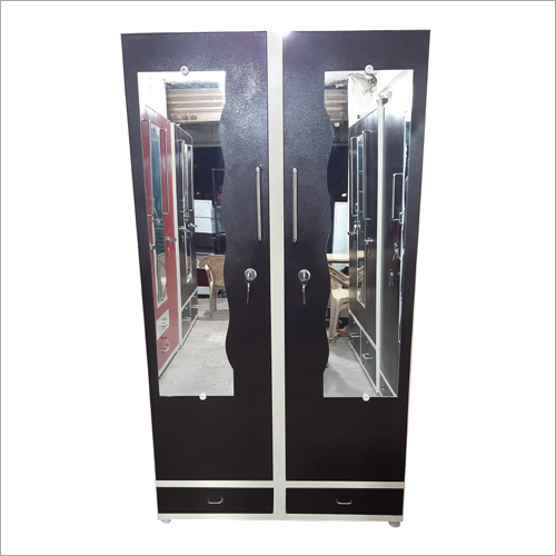 Double Door Metal Almirah With Mirror at 9500.00 INR in Indore Life Time Furniture