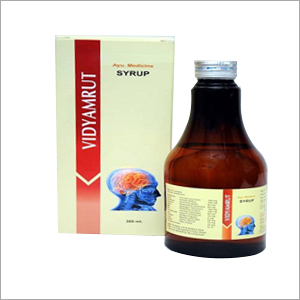 Vidyamrut Syrup - Herbal Blend for Adults and Children, Nourishes Optic Nerves and Enhances Brain Function