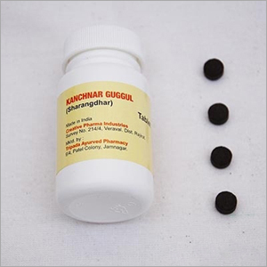 Kanchnar Guggul Tablet - Herbal Ayurvedic Formula for Adults & Children | Storage in Dry Place, Tablet Form