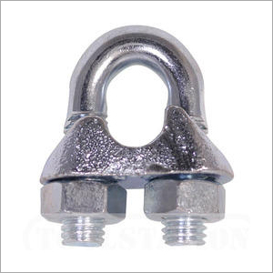 U Bolt Clamp - Galvanized Steel, U-Shaped | DIN 3570 Standard, Threaded with Nuts for Secure Fastening