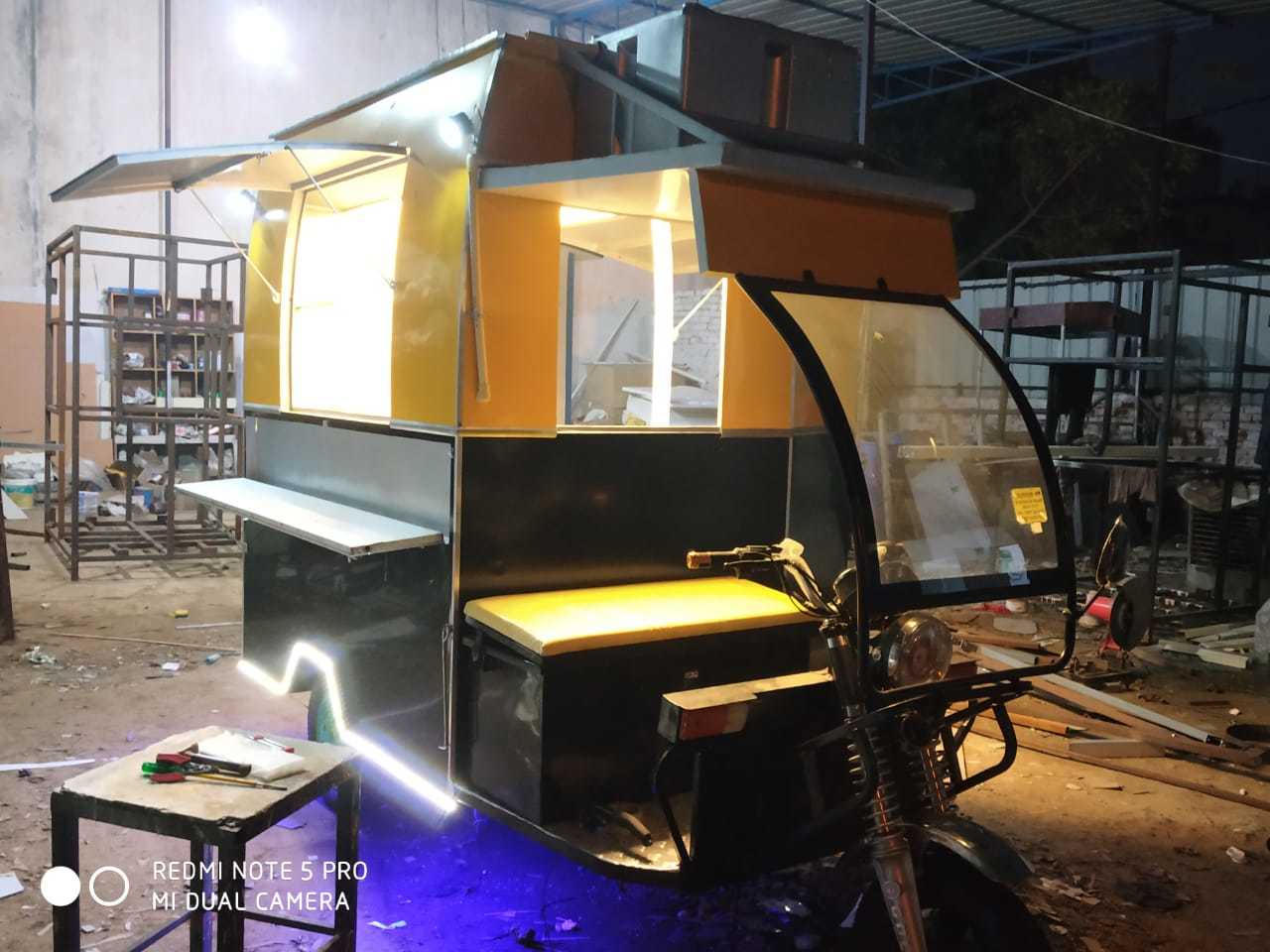 E-rickshaw Fast Food Cart