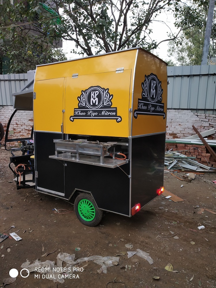 E-rickshaw Fast Food Cart