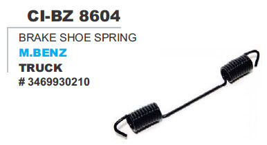 Brake Shoe Spring M Benz Truck