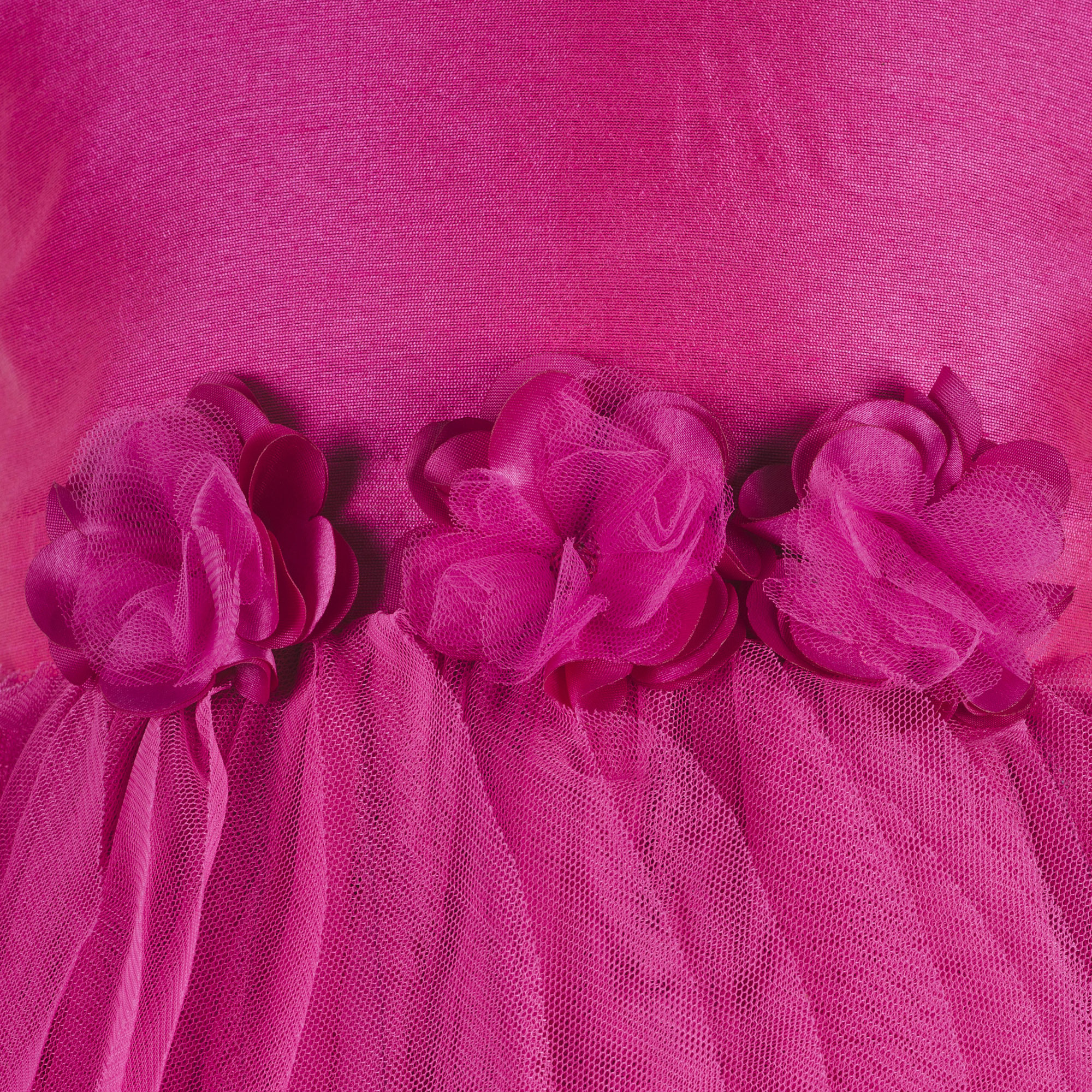 Kids Pink Waterfall Dress Age Group: 2-10 Years