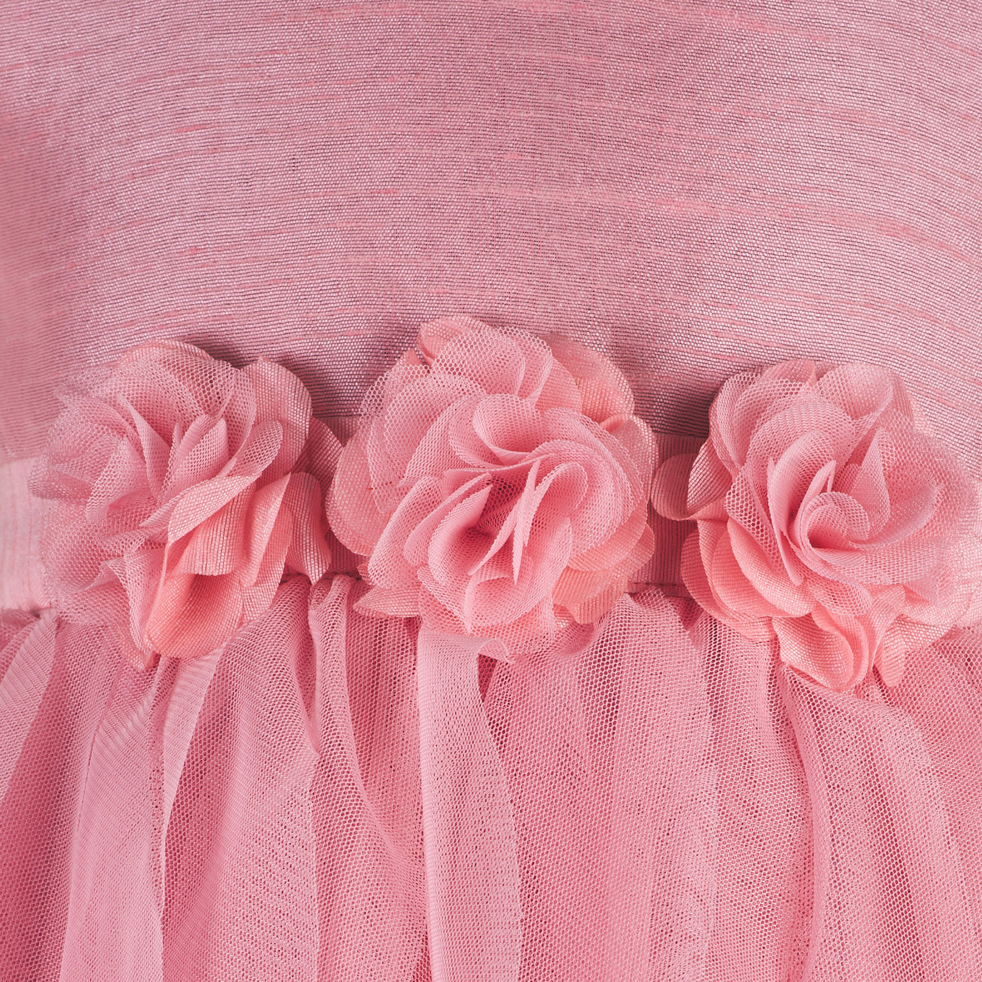 Kids Peach Waterfall Dress Age Group: 2-10 Years