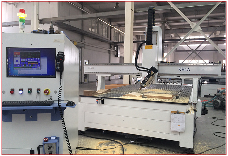 High Precision 4 Axis Wood Cnc Router Machine