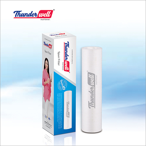 Spun Filter - Polypropylene Material, 10 Inch Size | RO Water Filtration Solution