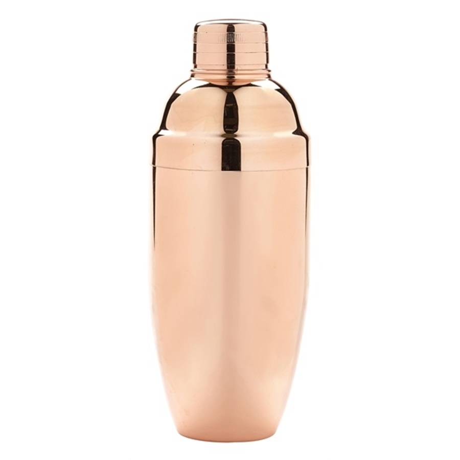 Cocktail Shaker - Stainless Steel, Medium Size, 200 Grams Weight, 3 Piece Set