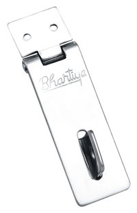 ब्राइट क्रोम प्लेटेड हैवी हैप्स और स्टेपल्स प्लेन