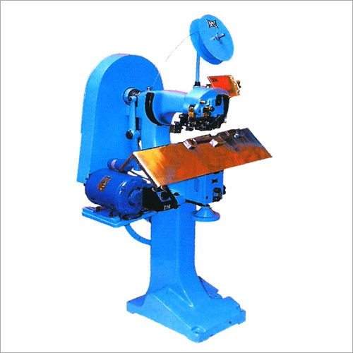 Power Driven Book Loop Stitching Machine - Mild Steel, Semi-automatic Operation | 120-440 Volt Voltage, 1-year Warranty