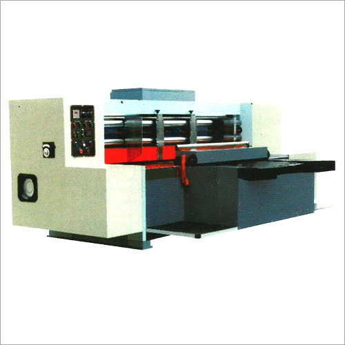 Automatic Feeding Rotary Die Cutting Machine - Mild Steel, Low Power Consumer | 1 Year Warranty, Computerized Functionality