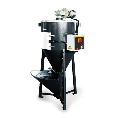 Vertical Batch Mixer - Mild Steel and Cast Iron, 50-150 kg Weight | Simple Control, Automatic Operation, 1-Year Warranty, Easy Cleaning, Dual Functionality