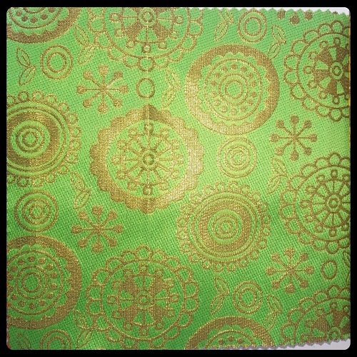 Shinny Jacquard Fabric