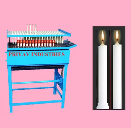 Blue And Customised Candle Making Machine