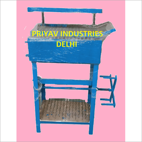Blue And Customised Semi Automatic Candle Machine