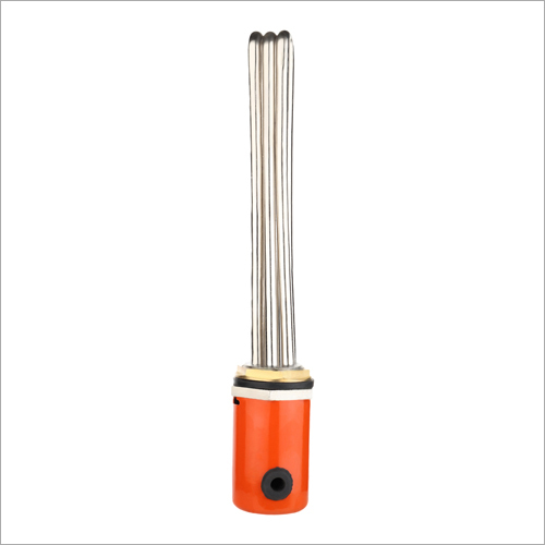 1.5 Inch Thread Size Triple Pipe Immersion Heater - Stainless Steel, 220-380V, 1000-2000W, Instant/Tankless | Energy Efficient, Shock Free, 1 Year Warranty