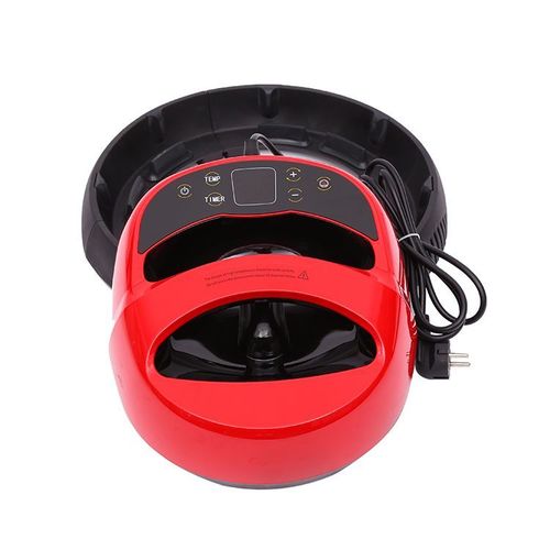 9x9 Portable Hot Press Machine - 1000W Power, 23x23cm Working Size | Red Color, 0-299°C Temperature Range, Lightweight at 5kg