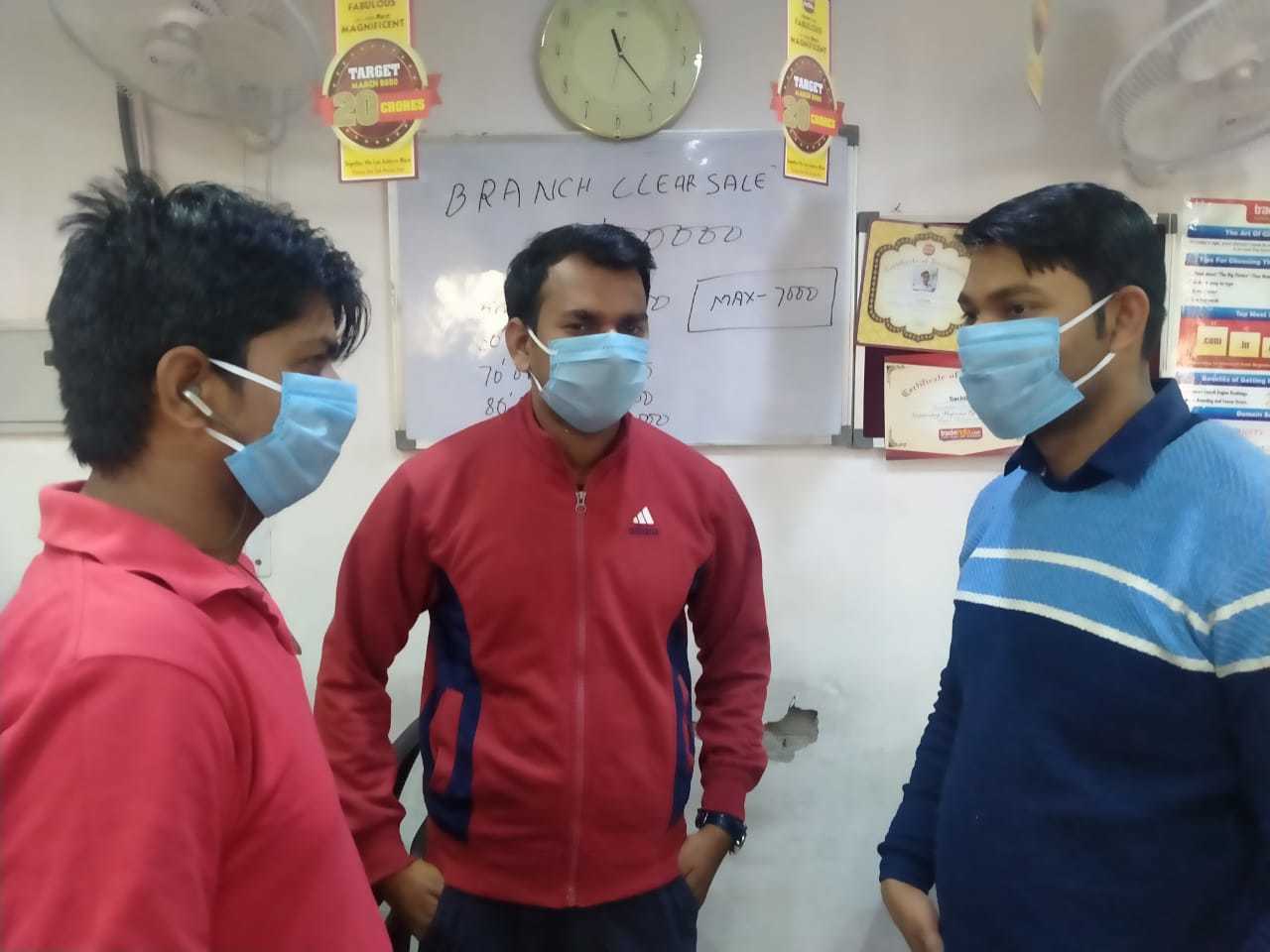 Blue Face Mask