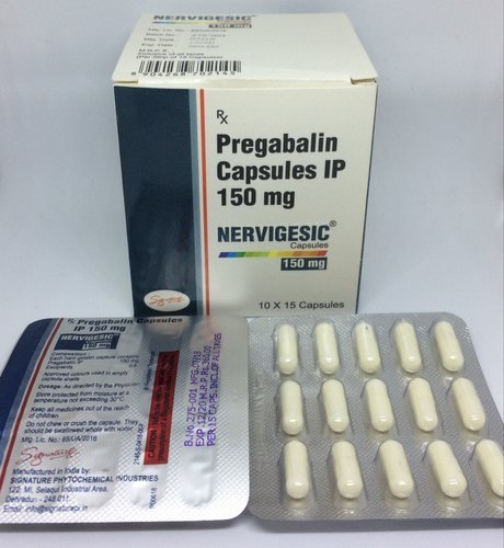 Pregabalin - 150 Mg Capsules | Oral Administration, Blister Pack Of 10 X 15 Capsules