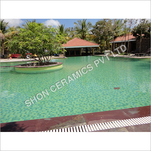 Designer Pool Tile - Glass Mosaic, 4-8mm Thickness | Square Edge, Highly Water Resistant, Quality Assured for Lasting Performance