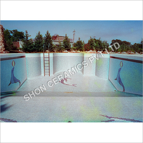 Modular Pool Tile - Glass Mosaic, 4-8mm Thickness | Polished Surface, Square Edge, Durable & Corrosion-Resistant for Aesthetic Pools