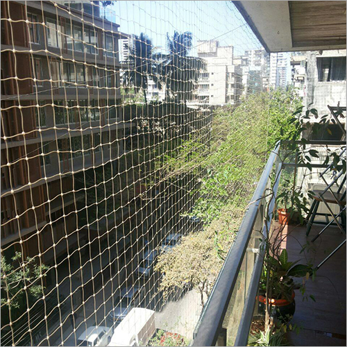 Silver Aluminum Balcony Safety Grill