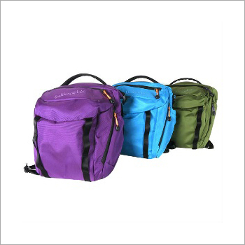 Nylon Zipper Sling Bag