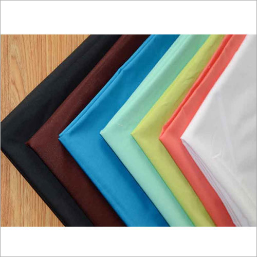 डाईड कॉटन पॉप्लिन फैब्रिक