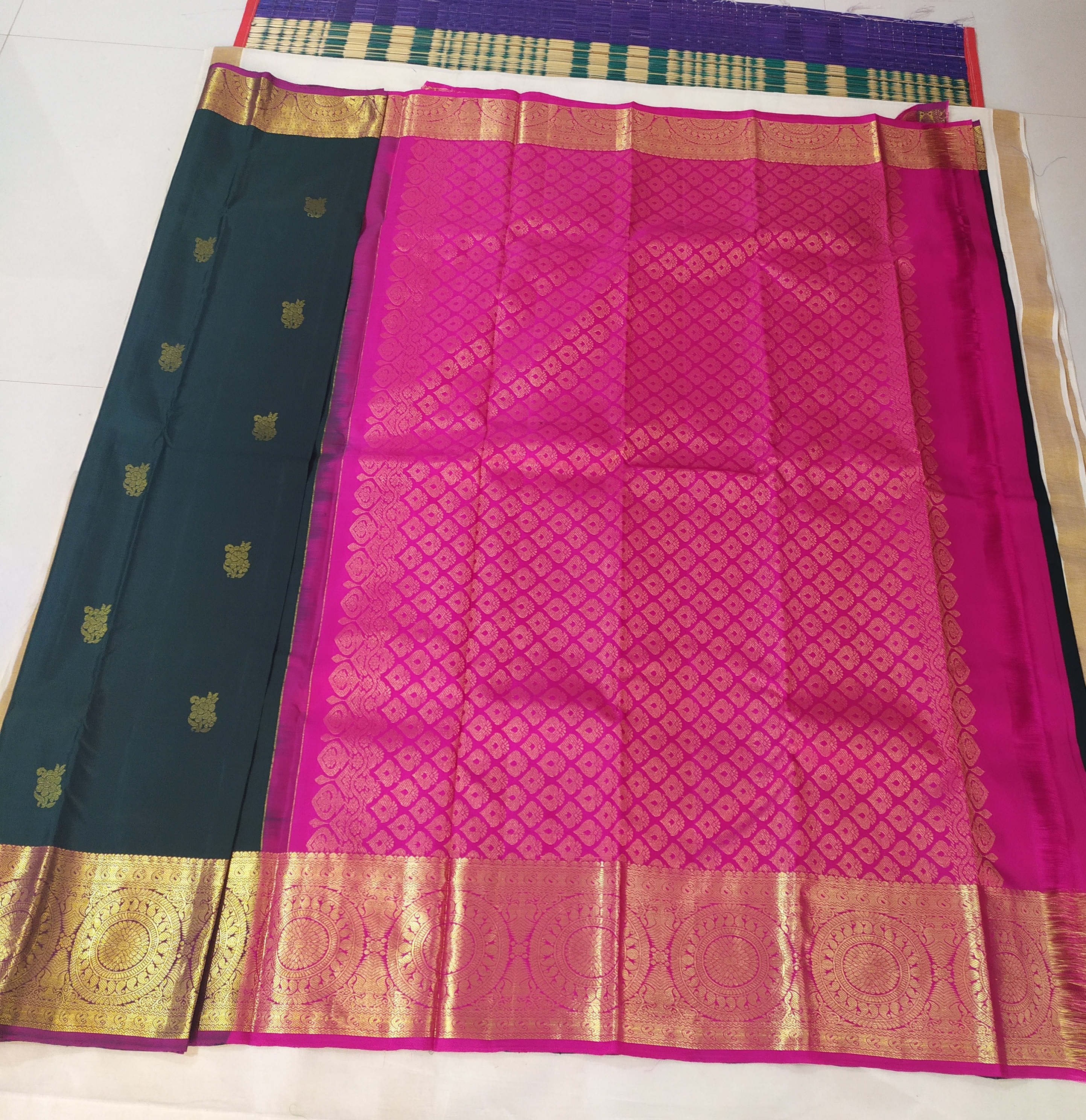 Available In Multicolour Evergreen Bridal Silk Sarees