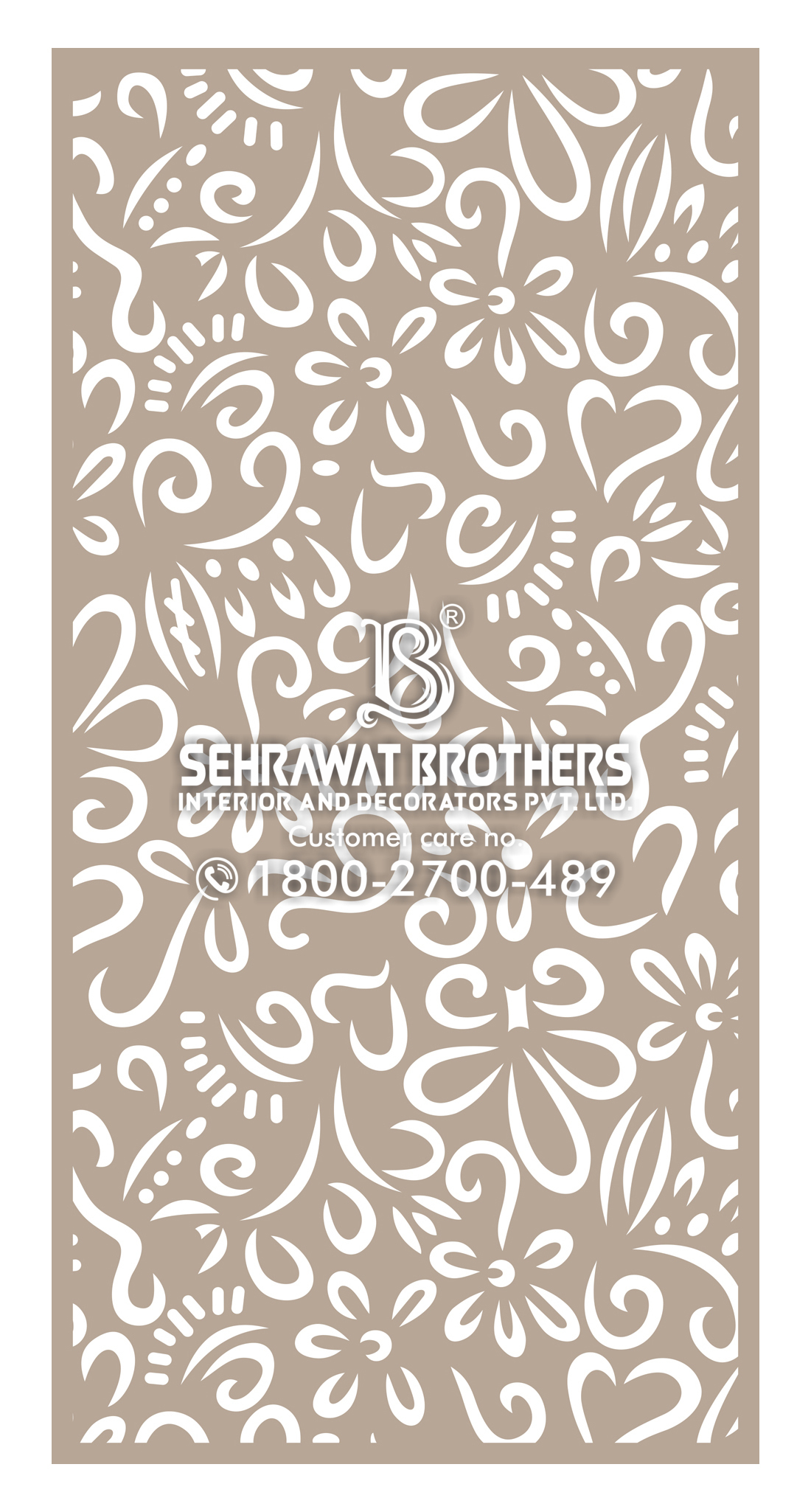 Pvc Jali - 8 X 4 Ft, 6-35 Mm Thickness | 100% Waterproof, Termite-proof, Fire Retardant, Recyclable, Decorative Partition For Hotels, Restaurants, And Modular Kitchens