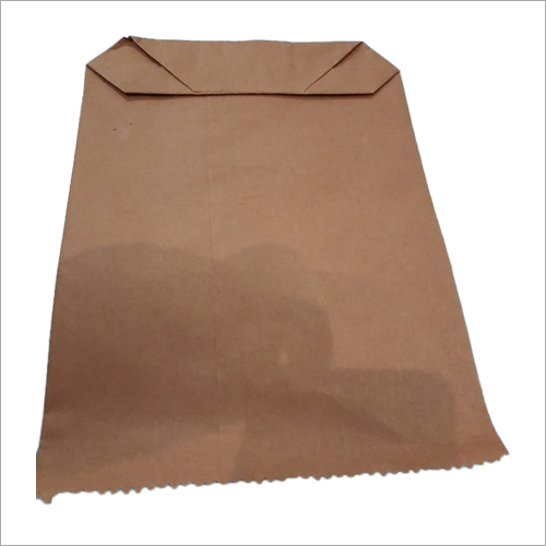 भूरा कागज़ का पाउच बैग