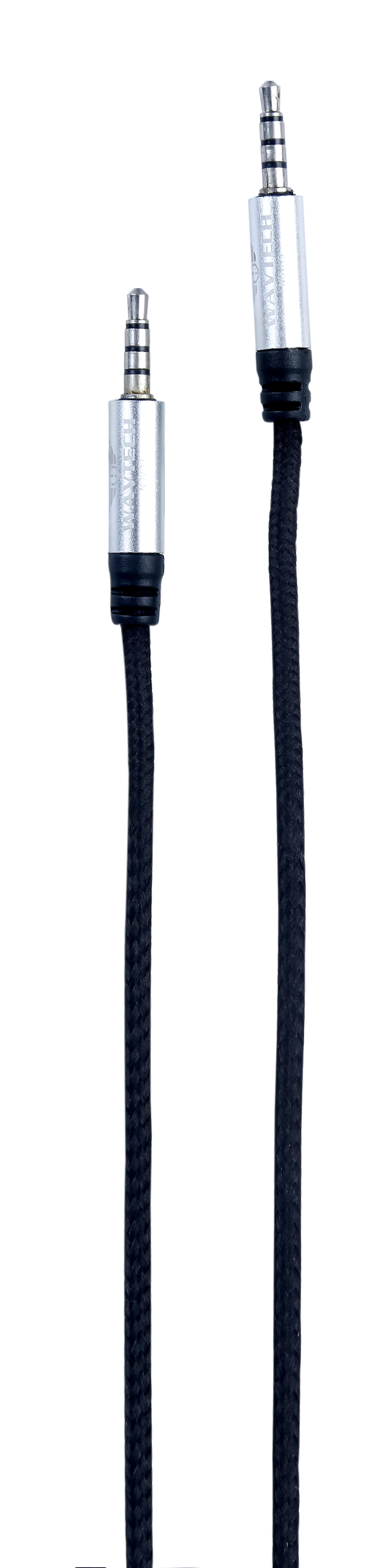 Aux Cable - Premium Copper Conductor, 3.5mm Stereo Connector , Tangle-free Design For High-quality Audio Transmission