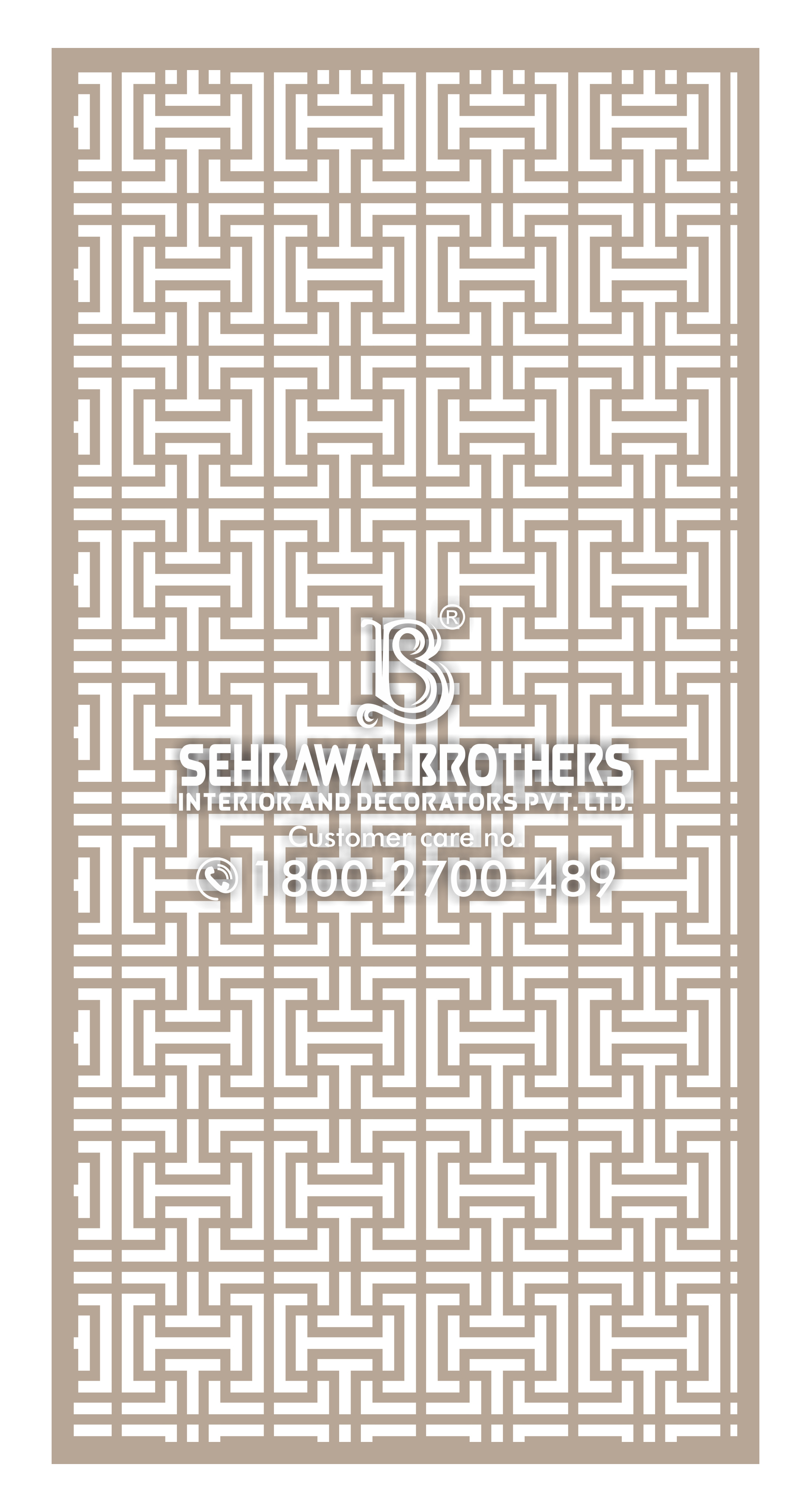 Grill Board (Jali) Sbgbj1069 Core Material: Customized