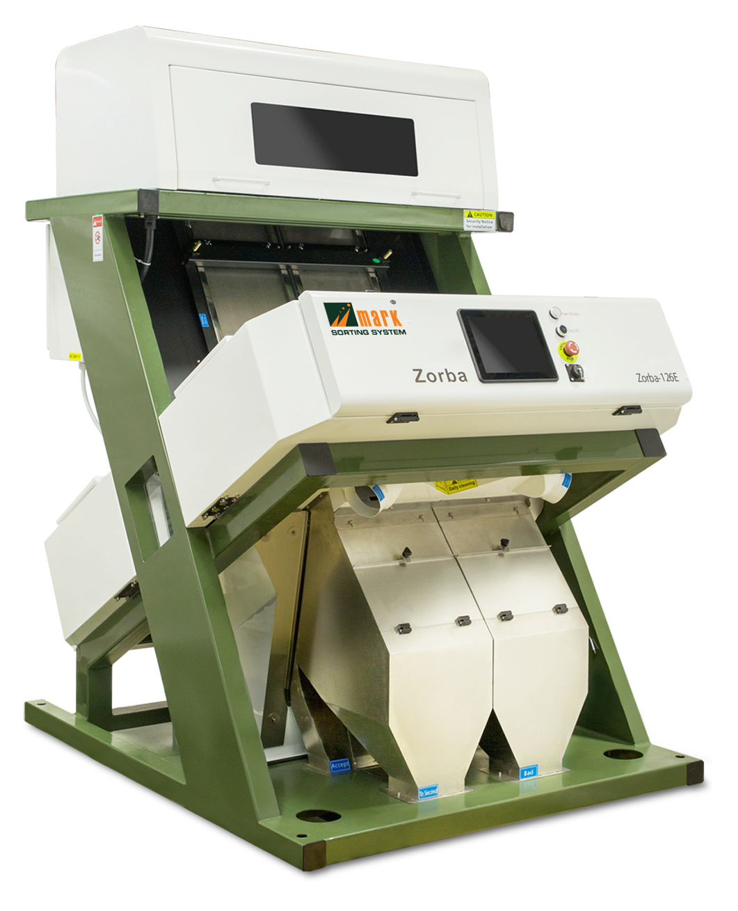 Rice Color Sorter - High Precision Optical Sorting System | Advanced Image Processing, Adjustable Speed Settings, Energy Efficient