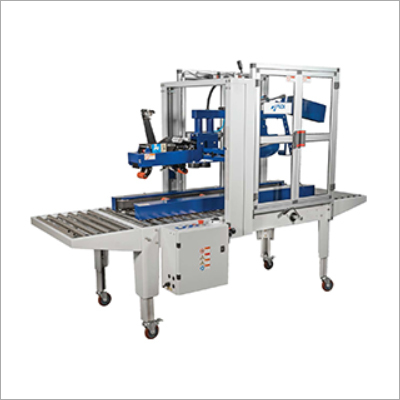 Carton Sealing Machine - Mild Steel, 2600x1100x2000mm | High Efficiency, PLC Control, Variable Speed 20 Mt/min