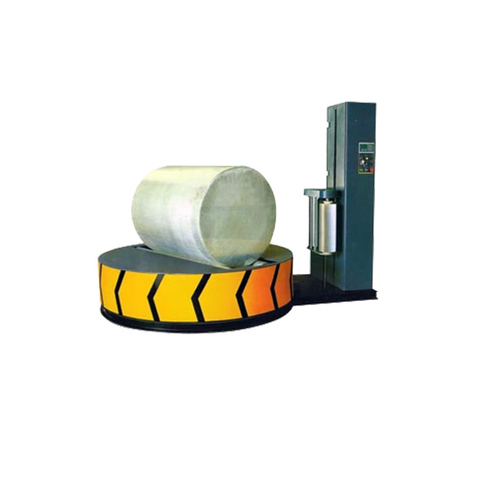 Roll Stretch Wrapping Machine - Mild Steel Material, 1500 Kg Weight, Blue Color | Automatic Grade, 1 Year Warranty, 220-440 Voltage