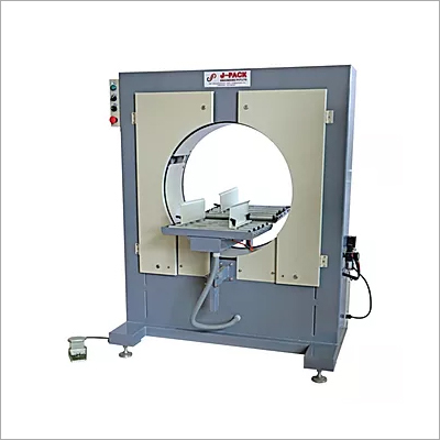 Ring Stretch Wrapping Machine - Mild Steel, 220-440 Voltage | Fully Automatic Operation for Efficient Packaging