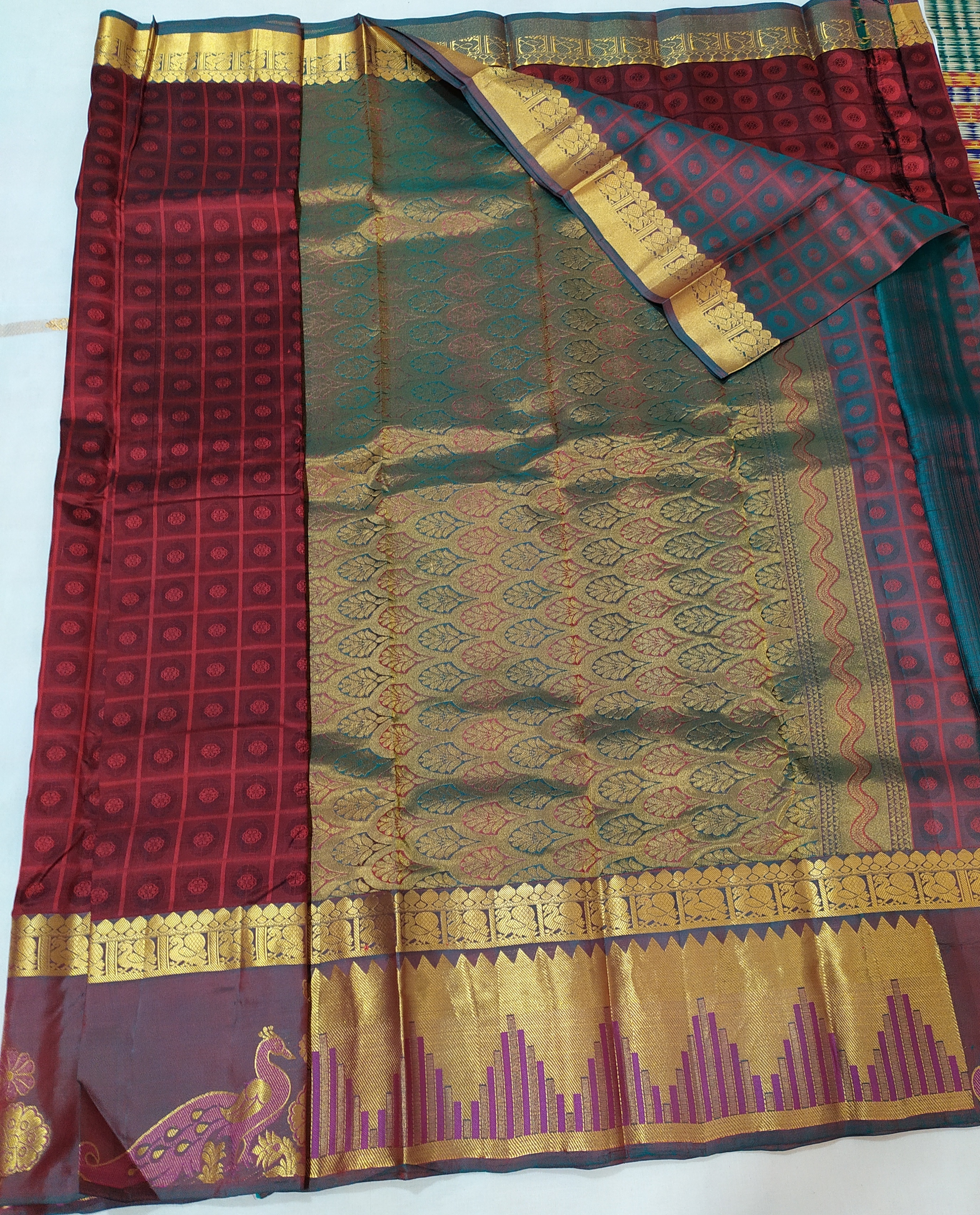 Available In Multicolour Pure Silk Wide Border Silk Sarees